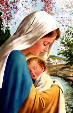 MARIA  REINA y MADRE